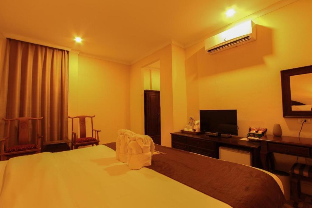 Le Luxe Boutique Hotel Vientiane Exterior foto