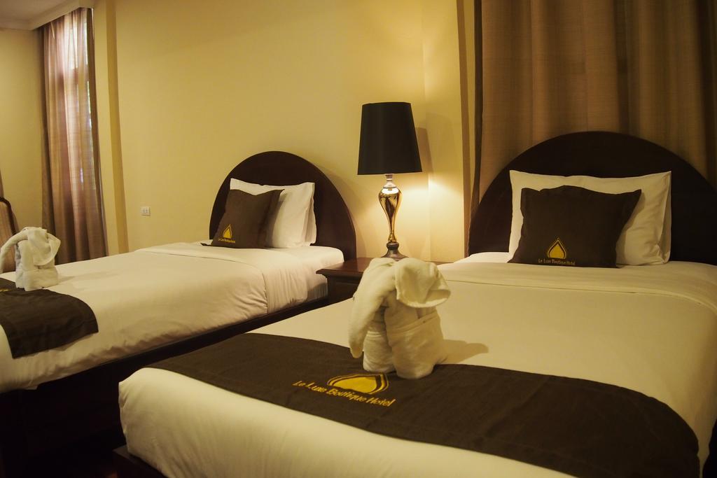 Le Luxe Boutique Hotel Vientiane Exterior foto